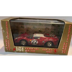 NEW in Box 1967 Ferrari 330 P4 450hp Die‎ Cast Metal Collectible Car Brumm Oro
